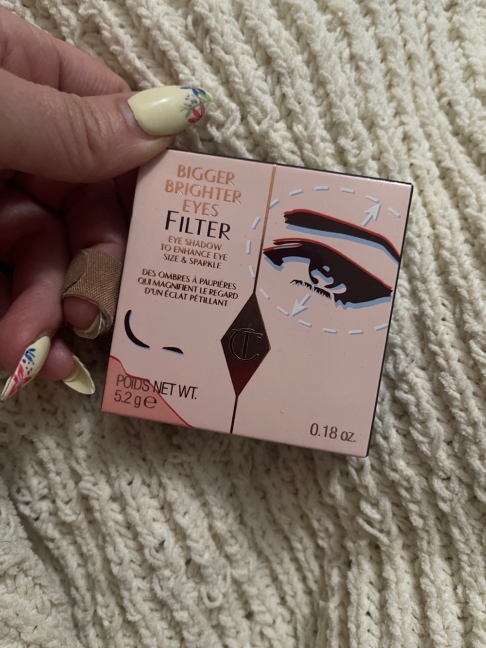 Charlotte Tilbury Bigger Brighter Eyes Filter Eye Shadow - Pink & Peach